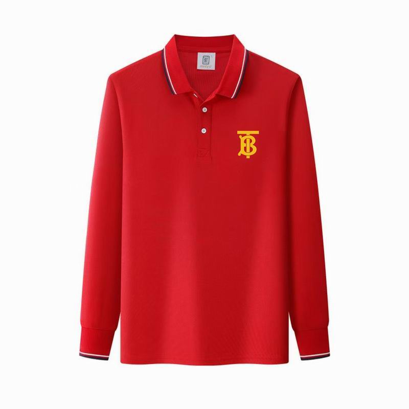 Burberry long-sleeve POLO shirts-B1803P